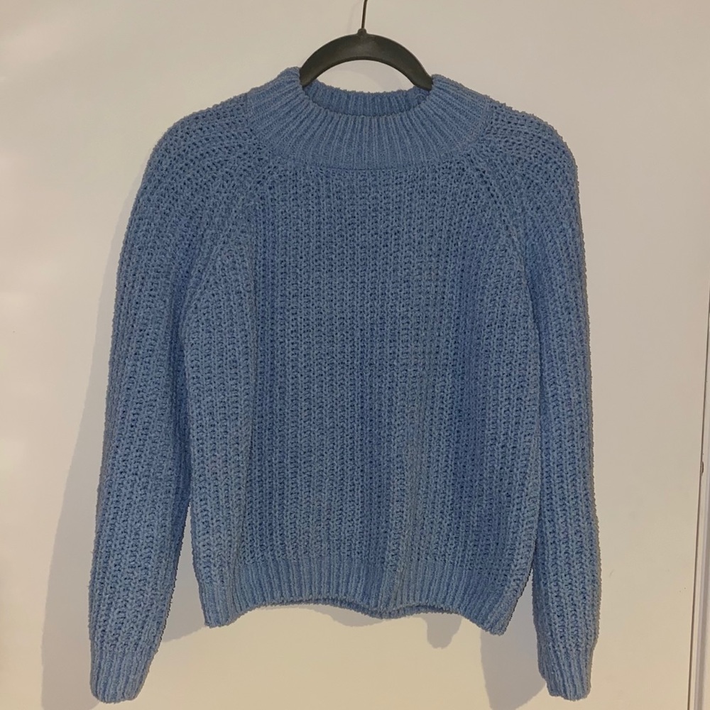 Ultra Flirt Blue Knit Sweater